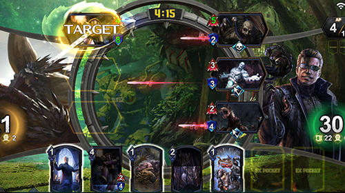 Gameplay of the Teppen for Android phone or tablet.