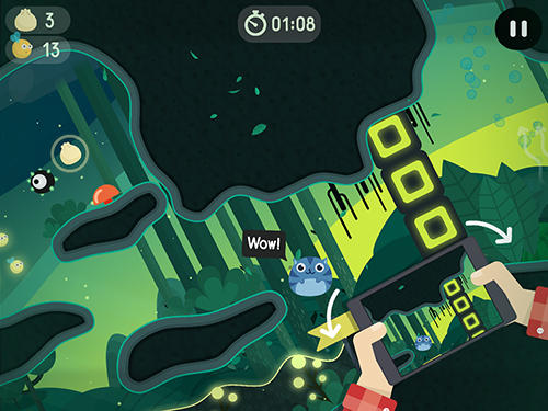 Gameplay of the The big journey for Android phone or tablet.