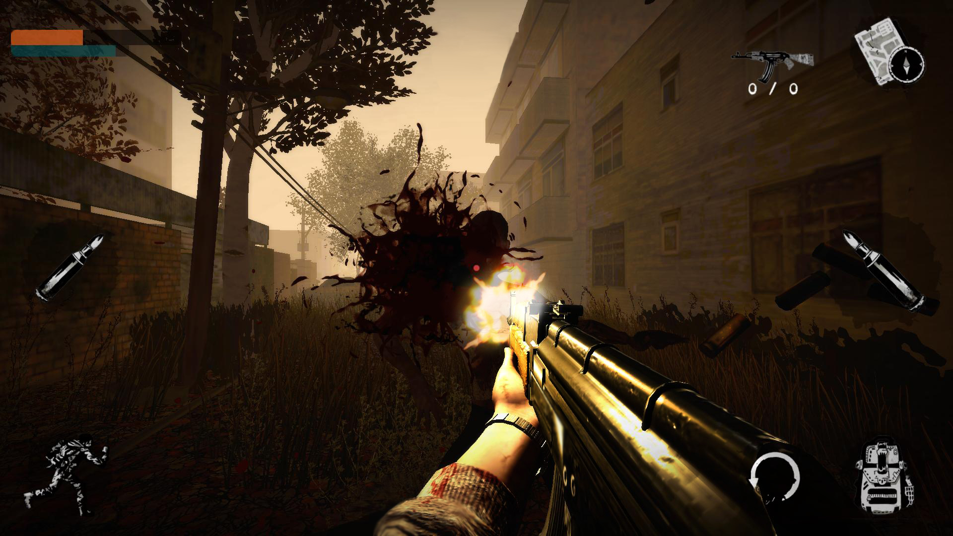 Gameplay of the The Fall : Zombie Survival for Android phone or tablet.