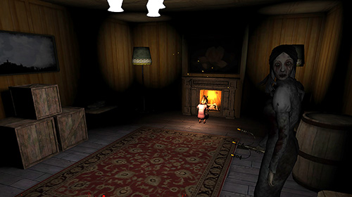Gameplay of the The fear 2: Creepy scream house for Android phone or tablet.