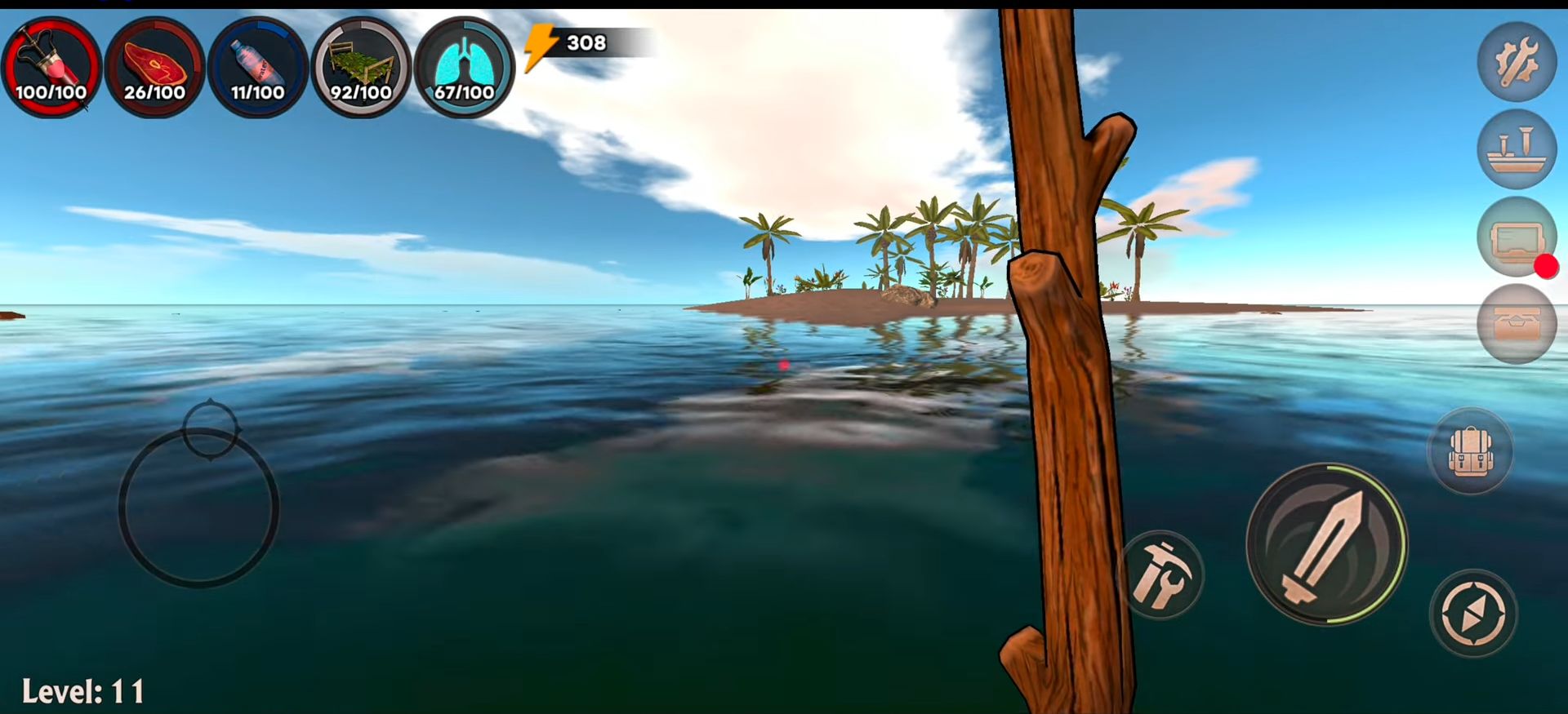 Gameplay of the The Last Maverick: Raft for Android phone or tablet.
