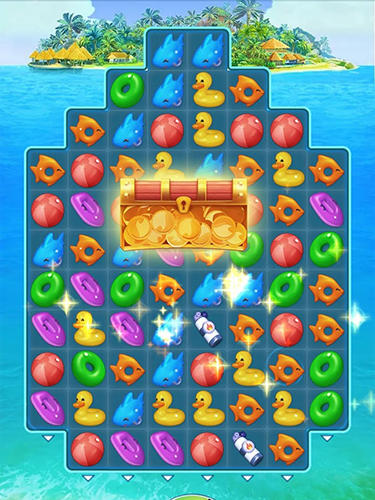 Gameplay of the The love boat: Puzzle cruise for Android phone or tablet.
