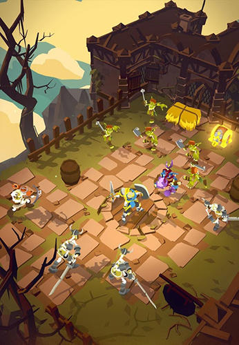 Gameplay of the The mighty quest for epic loot for Android phone or tablet.