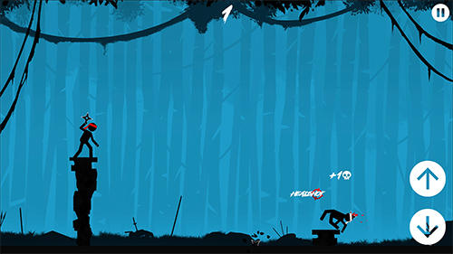 Gameplay of the The ninja for Android phone or tablet.
