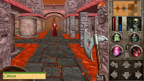 Gameplay of the The quest: Islands of ice and fire for Android phone or tablet.