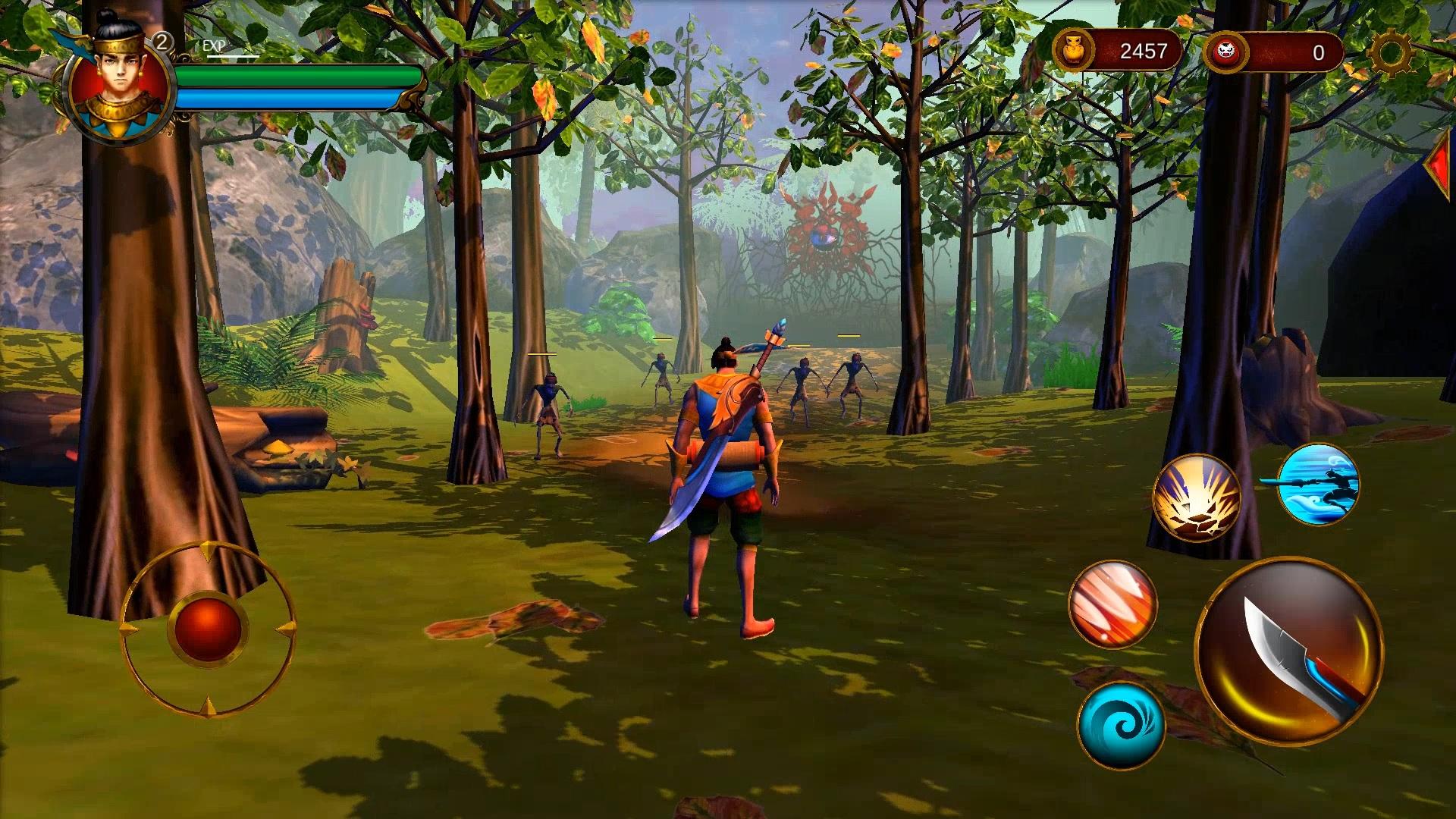 Gameplay of the The Return ( Forbidden Throne ) for Android phone or tablet.