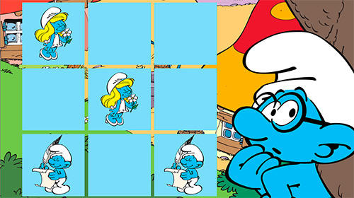Gameplay of the The Smurfs and the four seasons for Android phone or tablet.