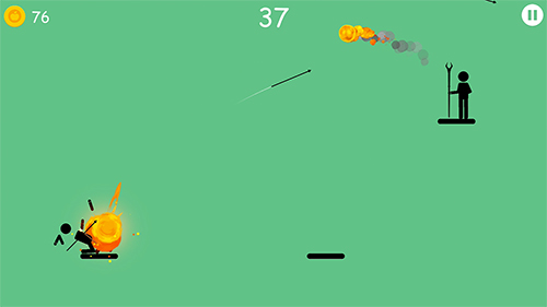 Gameplay of the The spearman for Android phone or tablet.