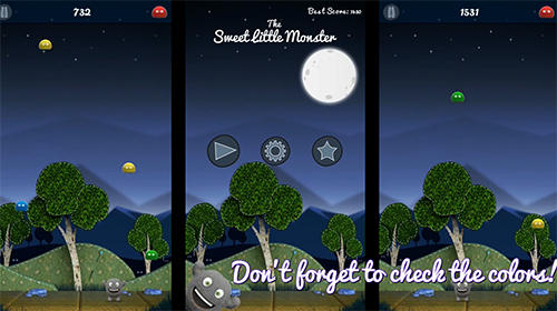 Gameplay of the The sweet little monster for Android phone or tablet.