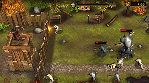 Gameplay of the Three defenders 2: Ranger for Android phone or tablet.