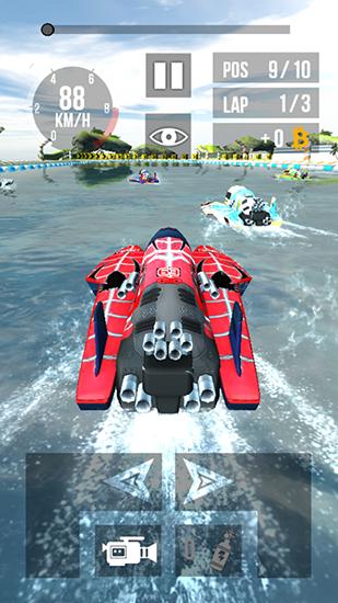Full version of Android apk app Thumb boat racing HD for tablet and phone.