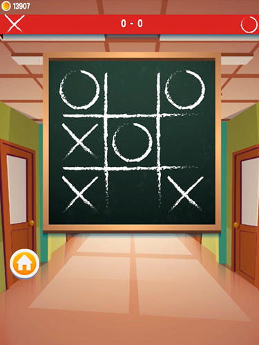 Gameplay of the Tic tac toe by Gamma play for Android phone or tablet.
