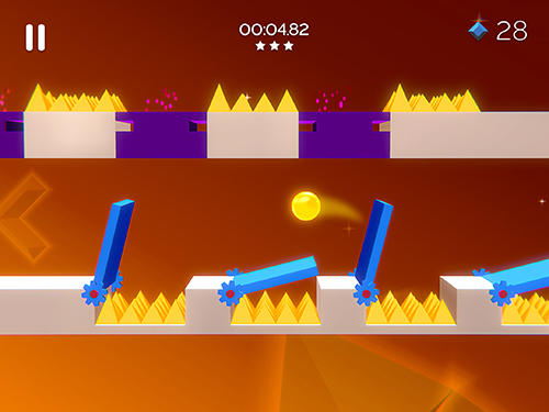 Gameplay of the Tilt n go for Android phone or tablet.