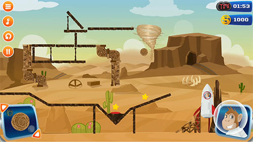 Gameplay of the Tim the traveler for Android phone or tablet.