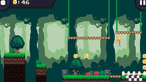 Gameplay of the Tiny pogo for Android phone or tablet.