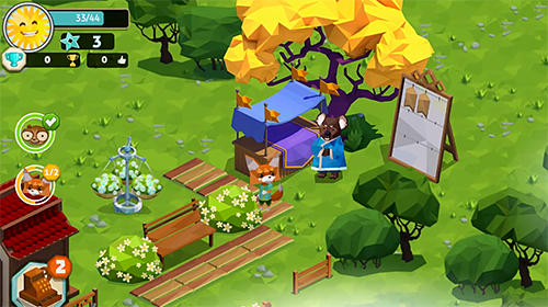 Gameplay of the Tiny tea paradise for Android phone or tablet.
