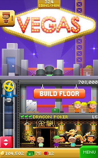 Full version of Android apk app Tiny tower: Vegas for tablet and phone.