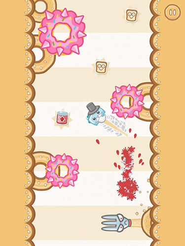 Gameplay of the Toaster swipe for Android phone or tablet.