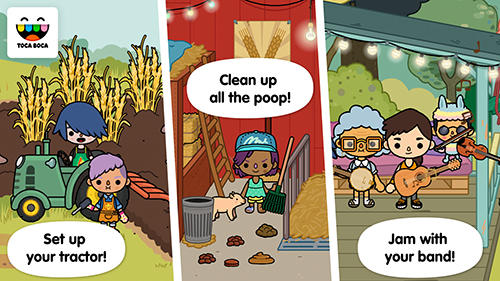 Full version of Android apk app Toca life: Farm for tablet and phone.