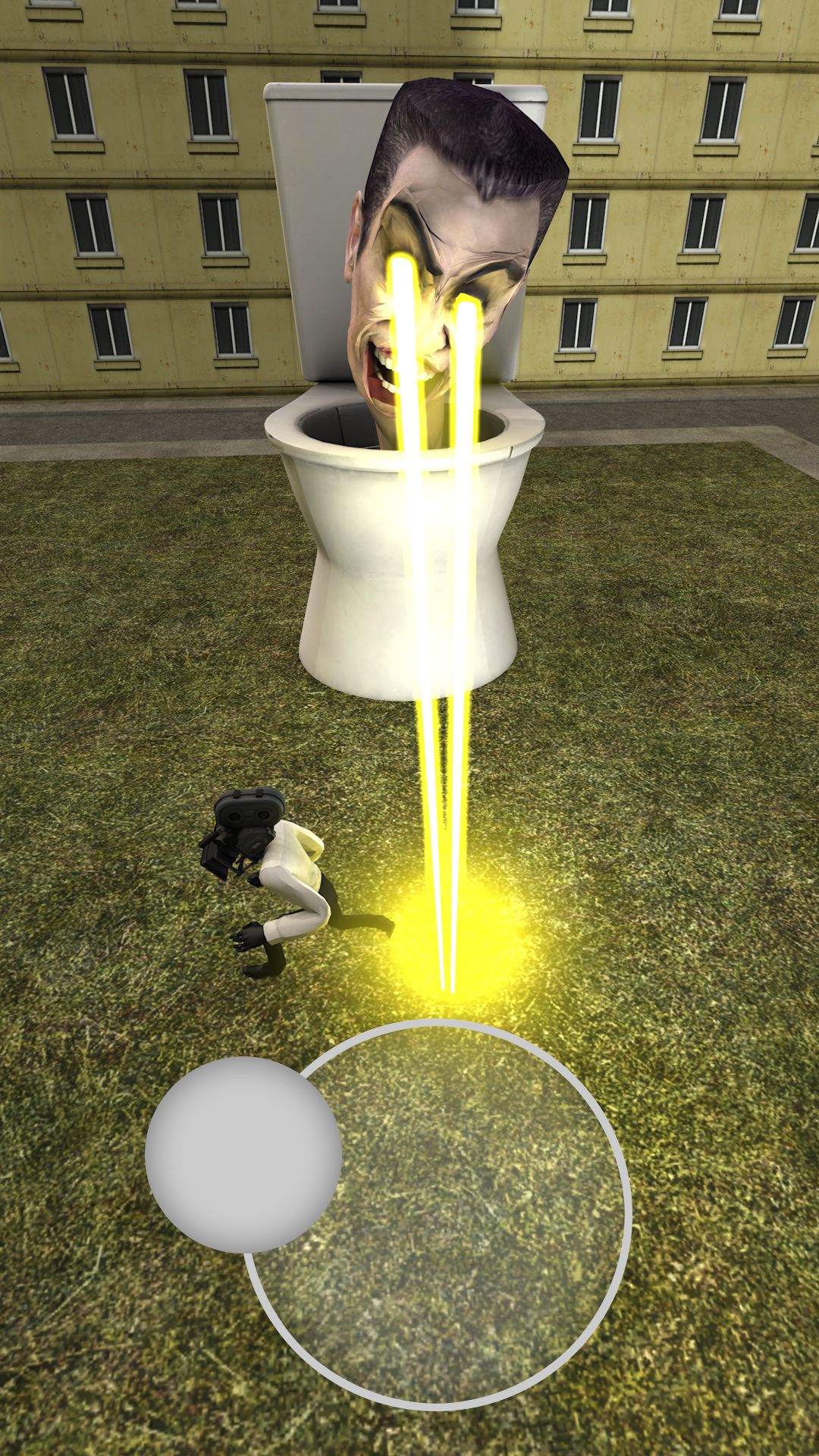 Gameplay of the Toilet Fight for Android phone or tablet.