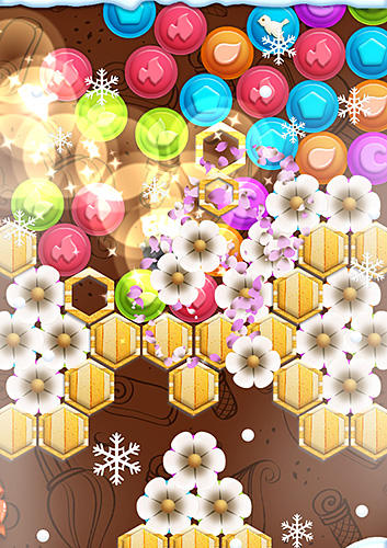 Gameplay of the Toon collapse blast: Physics puzzles for Android phone or tablet.