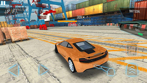 Gameplay of the Top cars: Drift racing for Android phone or tablet.