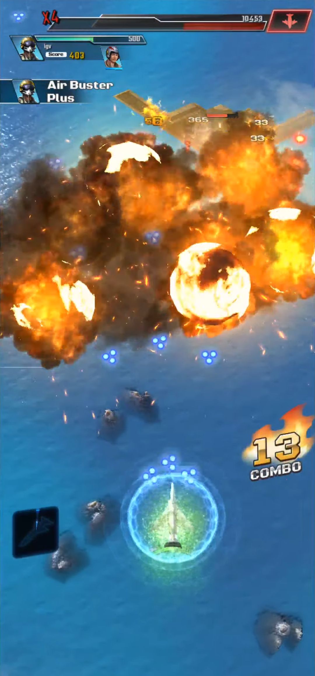 Gameplay of the Top Gun Legends for Android phone or tablet.