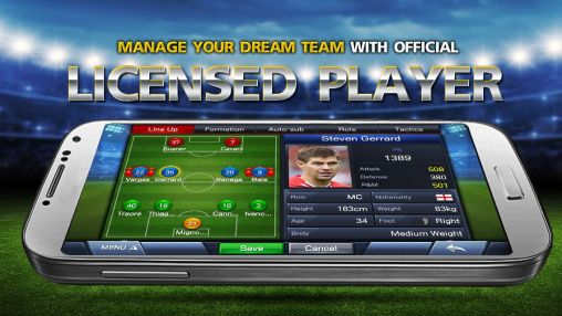 Full version of Android apk app Total football manager for tablet and phone.