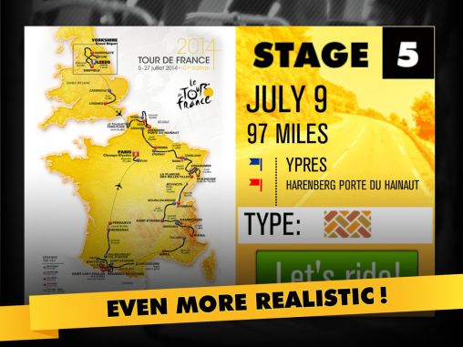 Full version of Android apk app Tour de France 2014: The game for tablet and phone.