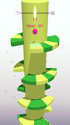 Gameplay of the Tower jump for Android phone or tablet.