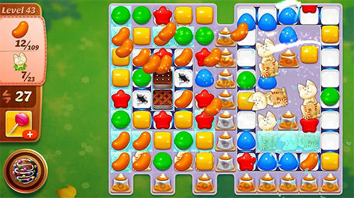 Gameplay of the Town story: Match 3 puzzle for Android phone or tablet.