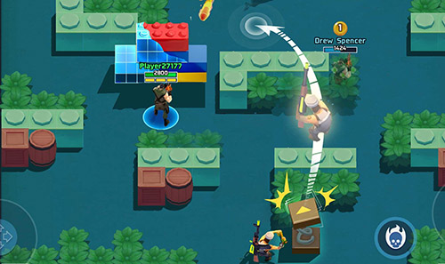 Gameplay of the Toy soldier bastion for Android phone or tablet.