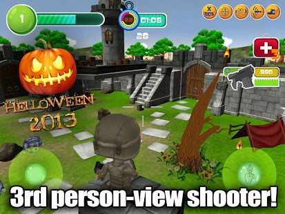 Full version of Android apk app Toy patrol shooter 3D Helloween for tablet and phone.