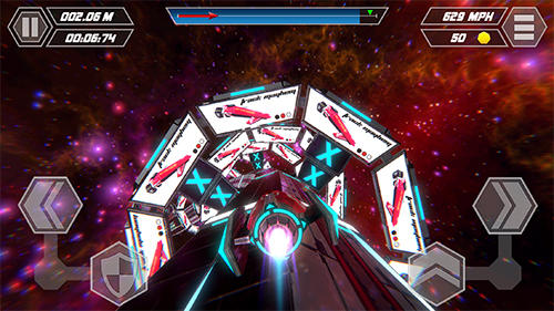Gameplay of the Track mayhem for Android phone or tablet.
