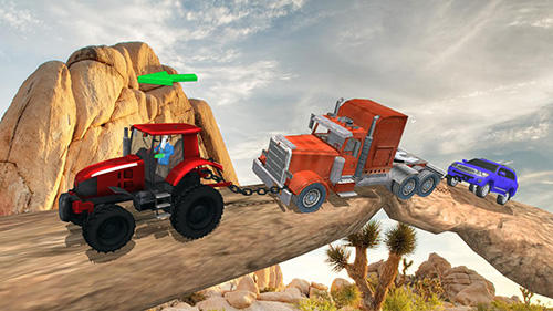 Gameplay of the Tractor pulling USA 3D for Android phone or tablet.