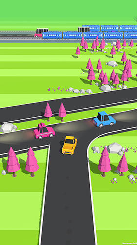 Gameplay of the Traffic run! for Android phone or tablet.