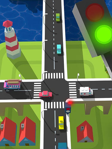 Gameplay of the Traffic rush 3D for Android phone or tablet.