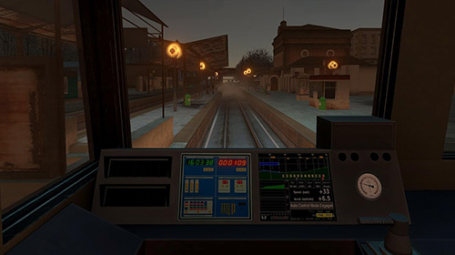 Gameplay of the Train driver 2018 for Android phone or tablet.