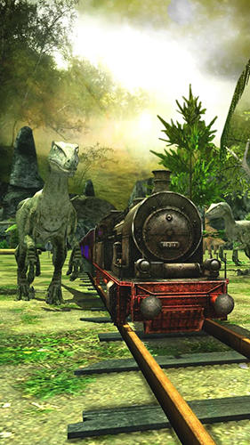 Full version of Android apk app Train simulator: Dinosaur park for tablet and phone.