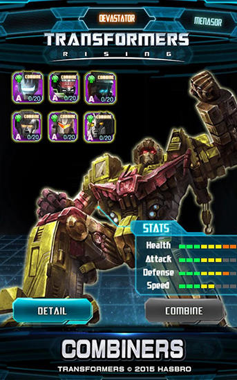Full version of Android apk app Transformers: Rising for tablet and phone.