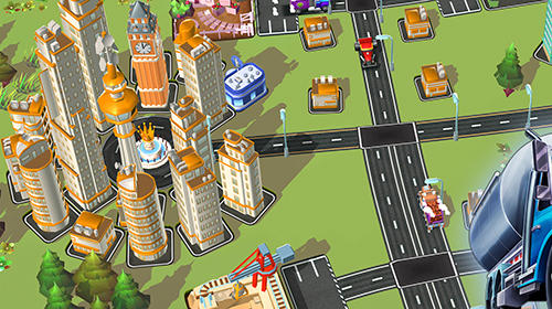 Gameplay of the Transit king tycoon for Android phone or tablet.