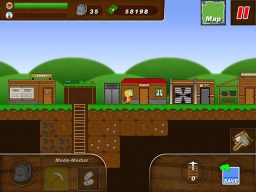 Full version of Android apk app Treasure miner: A mining game for tablet and phone.