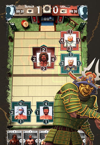 Gameplay of the Tribes battlefield: Battle in the arena for Android phone or tablet.
