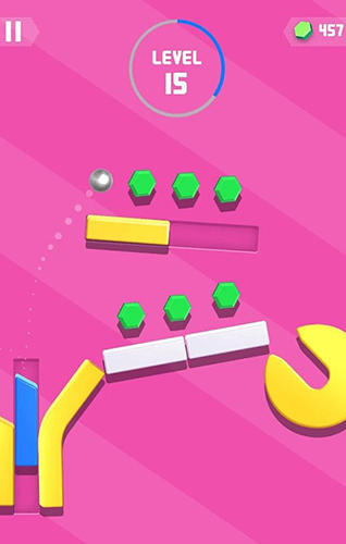 Gameplay of the Tricky traps for Android phone or tablet.