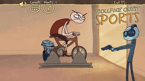 Full version of Android apk app Trollface quest: Sports puzzle for tablet and phone.