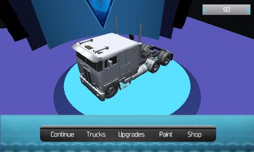 Full version of Android apk app Truck driver 3D: Extreme roads for tablet and phone.