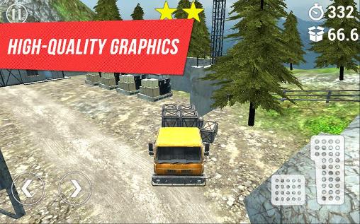 Full version of Android apk app Trucker: Mountain delivery for tablet and phone.