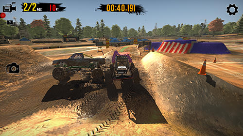 Gameplay of the Trucks gone wild for Android phone or tablet.