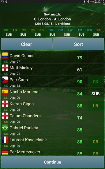 Full version of Android apk app True football 3 for tablet and phone.