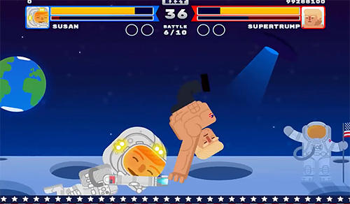 Gameplay of the Trump on top for Android phone or tablet.